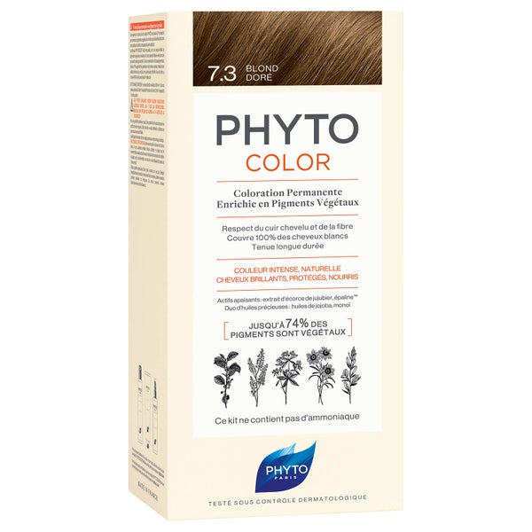 Phyto Hair Colour by Phytocolor - 7.3 Golden Blonde 180g
