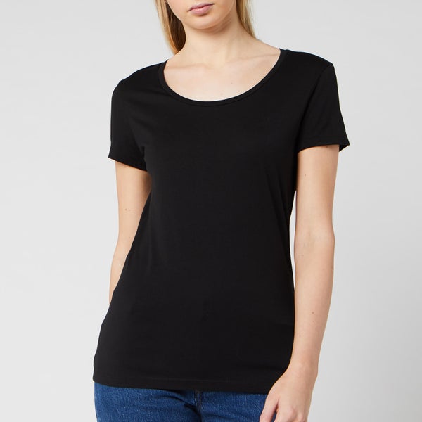 BOSS Hugo Boss Short Sleeve Women's Tigreat Short Sleeve Basic T-Shirt - Black