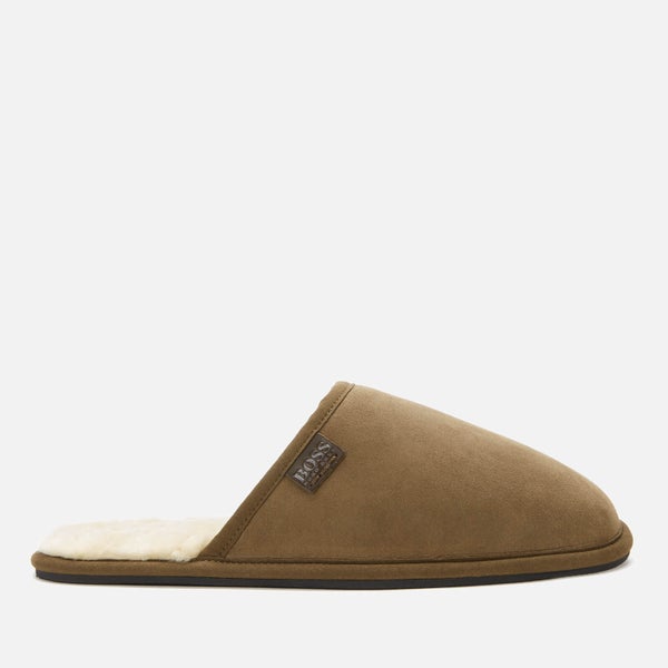 BOSS Hugo Boss Men's Home Mule Slippers - Tan