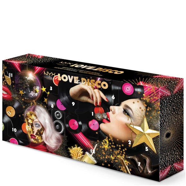 NYX Professional Makeup Christmas Lip Party 12 Day Advent Calendar (Worth £80.00)