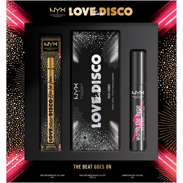 NYX Professional Makeup The Beat Goes on Complete Party Eye Christmas Gift Set (Worth £36.00)