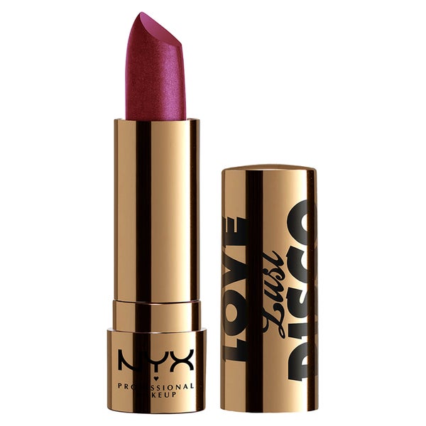 NYX Professional Makeup Love Lust & Disco Passion Forward Limited Edition Satin Finish Sparkle Lipstick 6ml