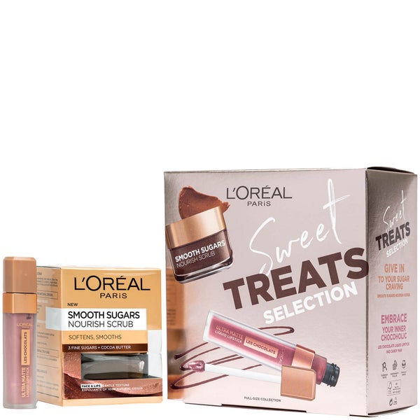 L'Oréal Paris Women's Sweet Treats Smooth Sugars Gift Set (Worth £19.98)