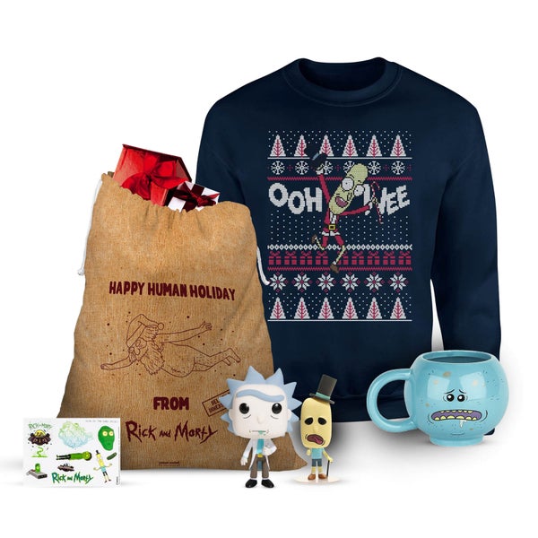 Rick and Morty Kerstmis cadeauset