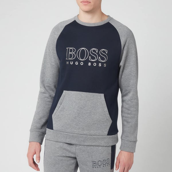 BOSS Hugo Boss Men's Contemporary Sweatshirt - Navy