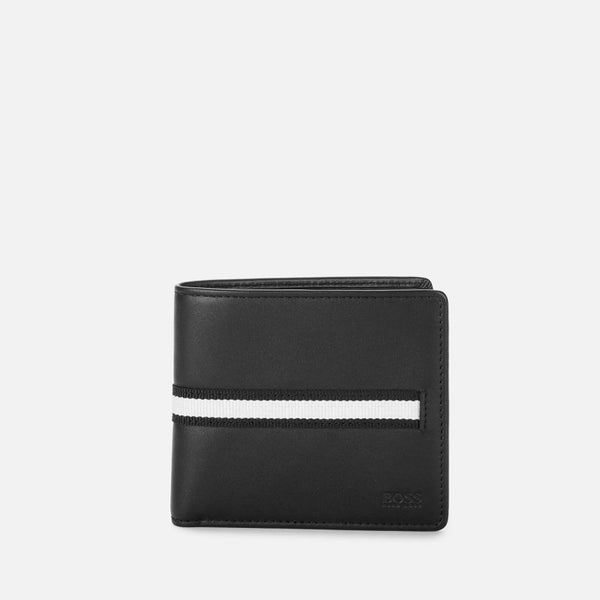 BOSS Hugo Boss Men's Wallet and Key Ring Gift Set - Black