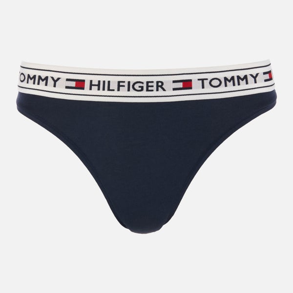 Tommy Hilfiger Women's Brazilian Briefs - Navy Blazer