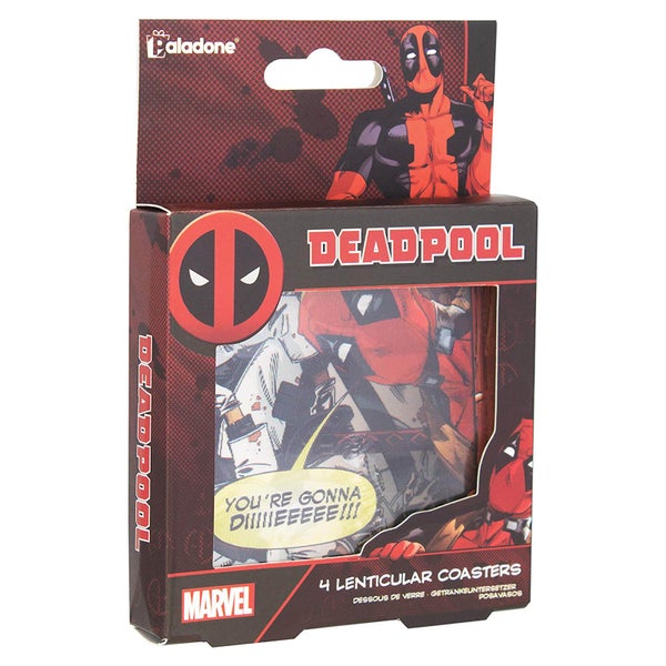 Deadpool Lenticular Coasters