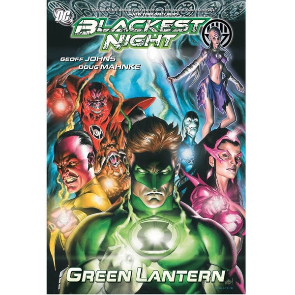 DC Comics Blackest Night Green Lantern Trade Livre de poche