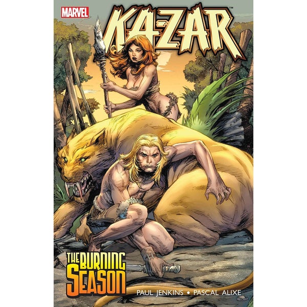 Marvel Ka-Zar Trade Burning Season Livre de poche
