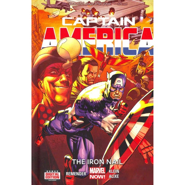 Marvel Captain America Prem Hardcover Vol 04 Iron Nail