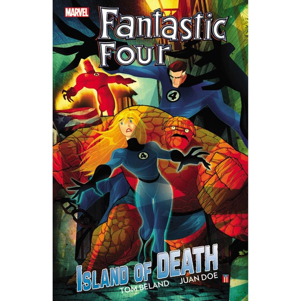 Marvel Fantastic Four Island Of Death Trade Taschenbuch