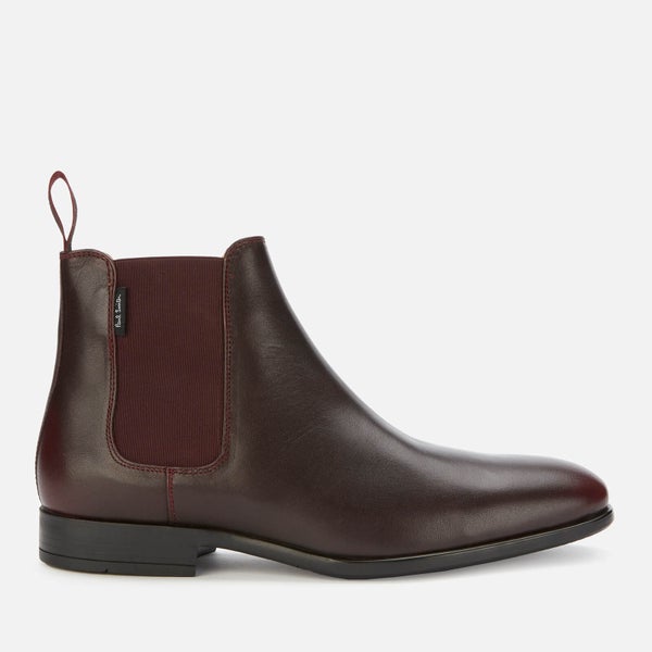 PS Paul Smith Men's Gerald Leather Chelsea Boots - Burgundy