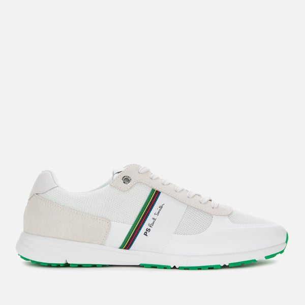 PS Paul Smith Men's Huey Running Style Trainers - White
