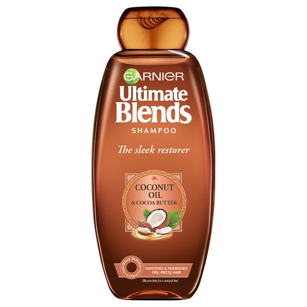 Garnier Ultimate Blends shampoo per capelli crespi all'olio di cocco 360 ml