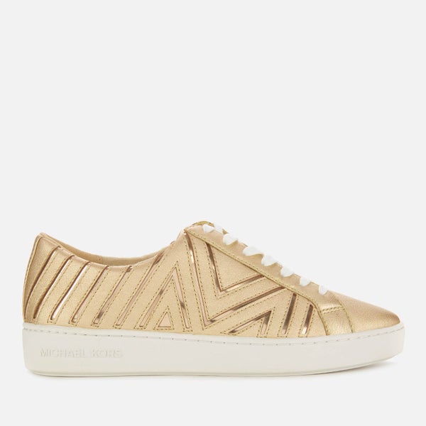 MICHAEL MICHAEL KORS Women's Whitney Low Top Trainers - Pale Gold