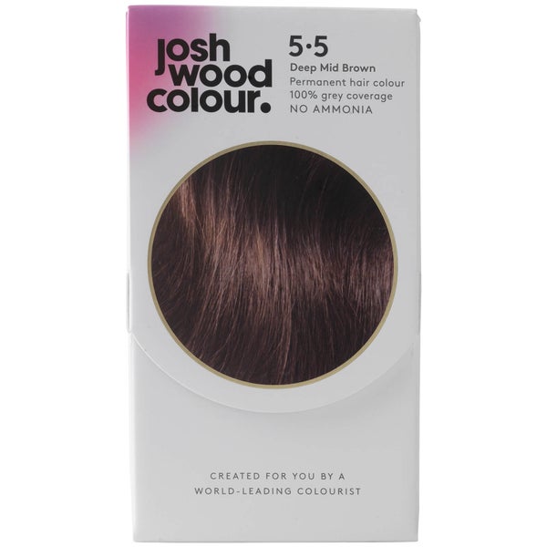 Josh Wood Colour 5.5 Deep Mid-Brown Colour Kit