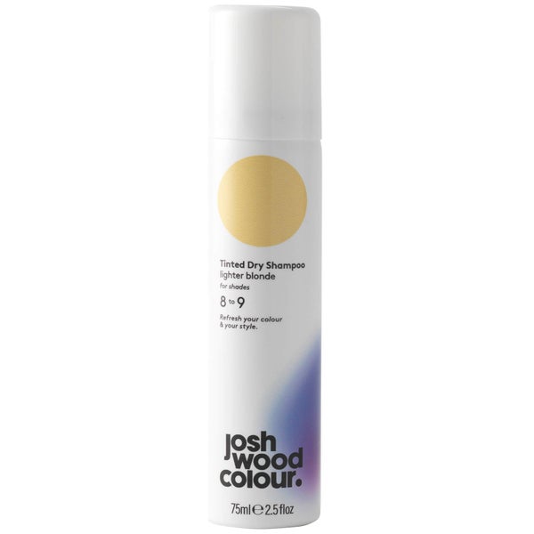 Josh Wood Colour Lighter Blonde Tinted Dry Shampoo 75ml