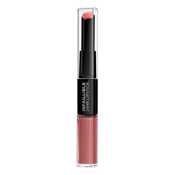 L'Oréal Paris Infallible 2-Step Lip Colour Lipstick 10ml (Various Shades)
