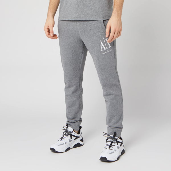 Armani Exchange Men's Logo Jogging Pants - Grey