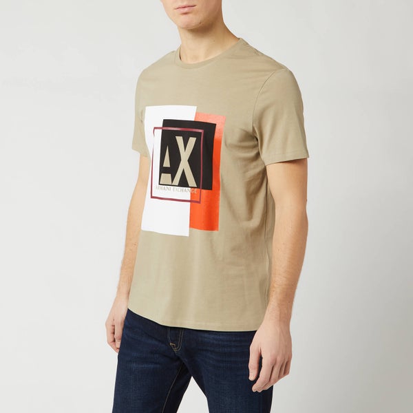 Armani Exchange Men's Box Logo T-Shirt - Seneca Rock