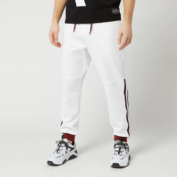 Armani Exchange Men's Track Pants - White