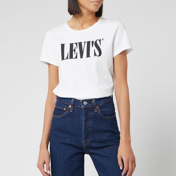 Levi's Women's The Perfect T-Shirt 90s Logo - White