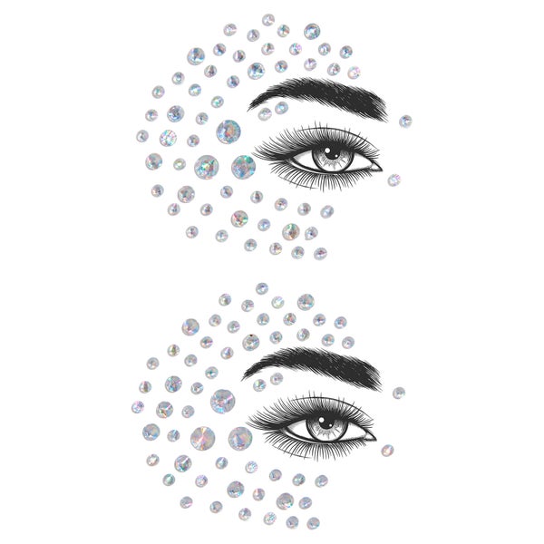 MCoBeauty Face Glam Eye and Body Jewels - Disco Ball