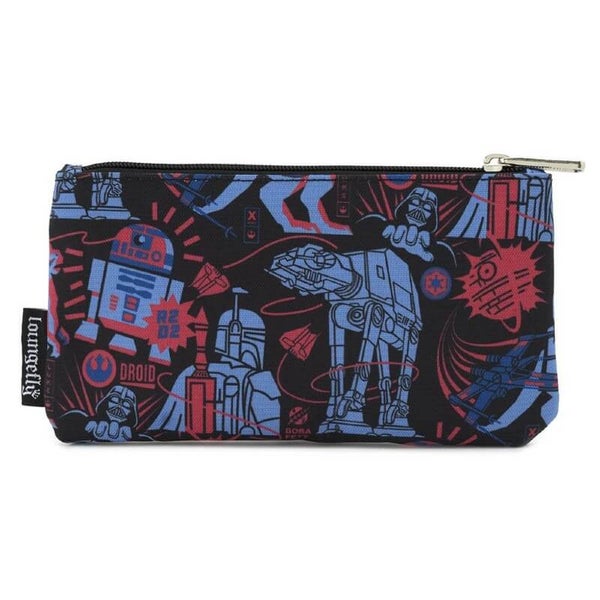 Loungefly Star Wars Empire 40Th Square Nylon Pouch