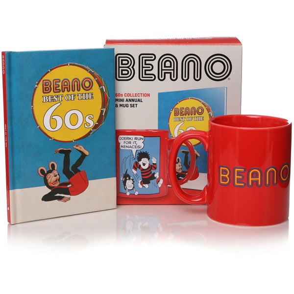 Beano Book and Mug Gift Set - Best of the 60s