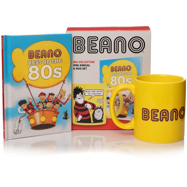 Beano Book and Mug Gift Set - Best of the 80s