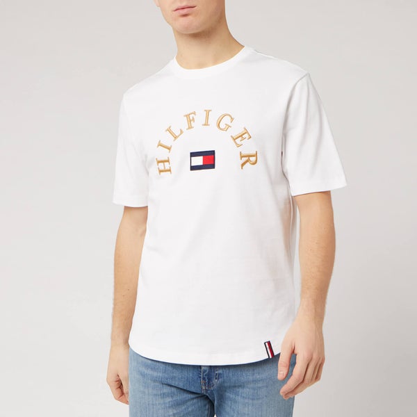 Tommy Hilfiger Men's Arch Logo T-Shirt - White