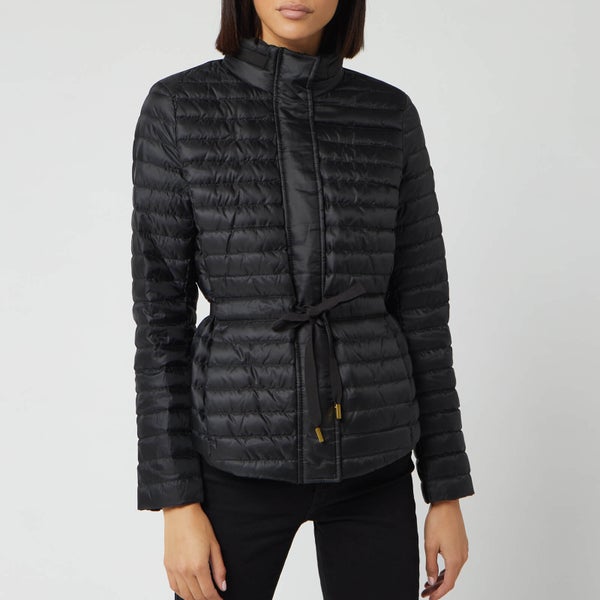 MICHAEL MICHAEL KORS Women's Belted Packable Puffer Jacket - Black