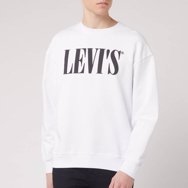 Levi's Men's Relaxed Graphic Sweatshirt - White