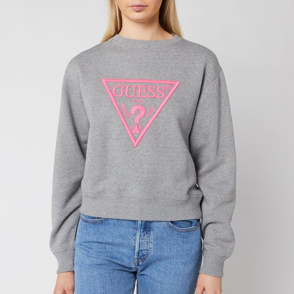 Guess Women's Neon Sweatshirt - Griffith Heather