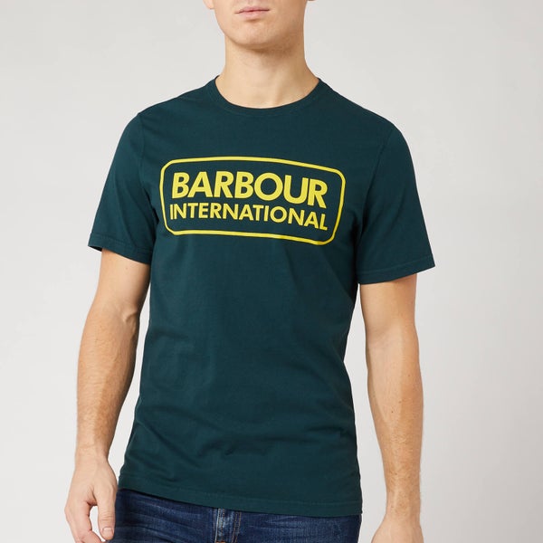 Barbour International Men's Essential Large Logo T-Shirt - Benzine
