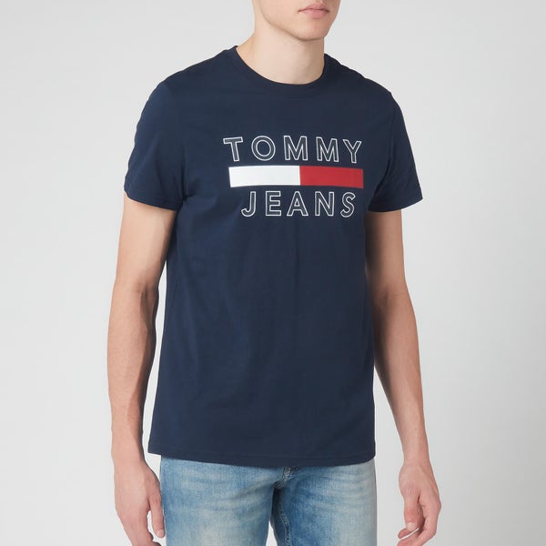 Tommy Jeans Men's Essential Logo T-Shirt - Black Iris