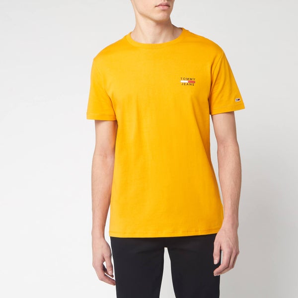 Tommy Jeans Men's Chest Logo T-Shirt - Golden Glow
