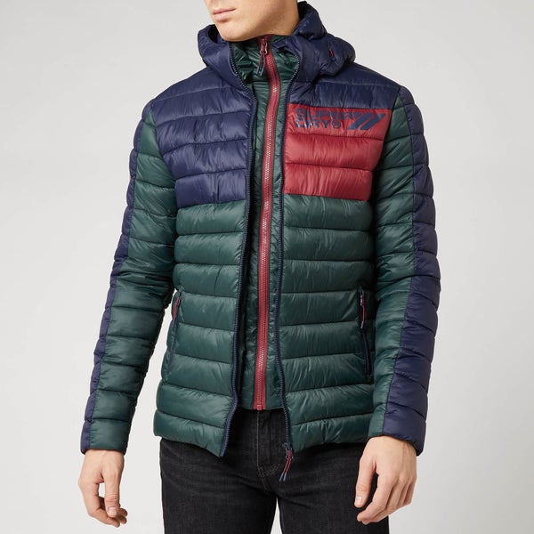 Superdry Men's Colour Blox Fuji Jacket - Pine