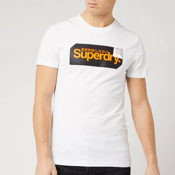 Superdry Men's Core Logo Tag T-Shirt - Optic