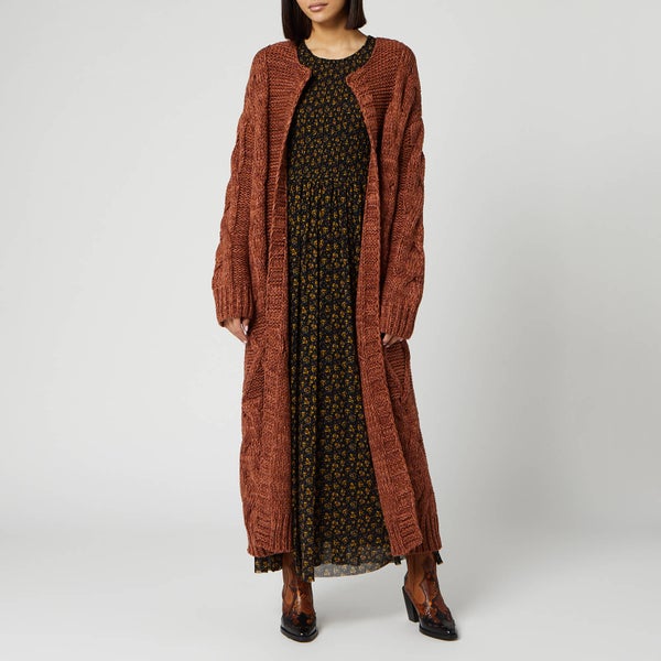 Free People Women's Keep In Touch Cardigan - Copper