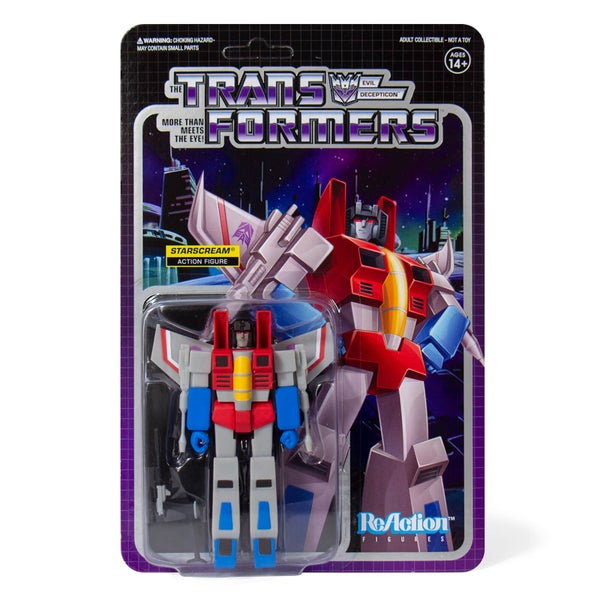 Super7 Transformers Figurine articulée - Starscream