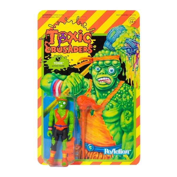 Super7 Toxic Crusaders Figurine articulée - Toxie