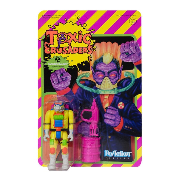 Super7 Toxic Crusaders Figurine articulée - Radiation Ranger