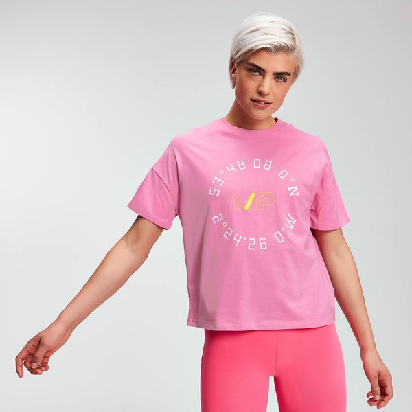 Γυναικεία Μπλούζα Myprotein Power Graphic - Ροζ
