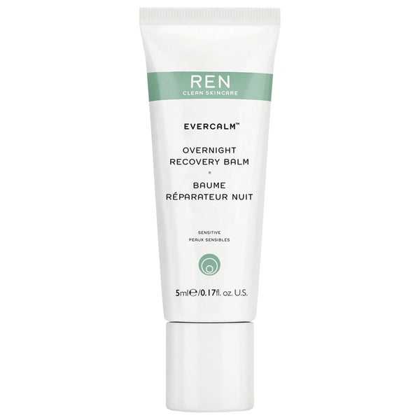 REN Clean Skincare Evercalm Overnight Recovery Balm 5ml (Free Gift)