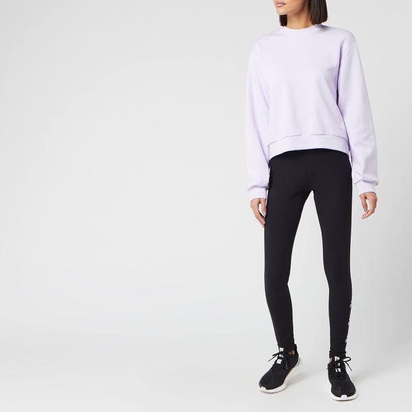 adidas Women's St Crew Neck Sweatshirt - Purple Tint