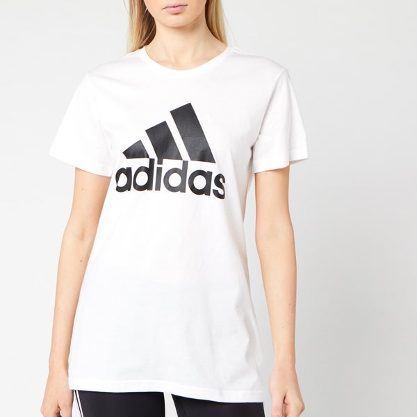 adidas Women's BOS Co Short Sleeve T-Shirt - White