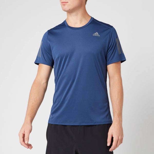 adidas Men's Own the Run Short Sleeve T-Shirt - Tech Indigo