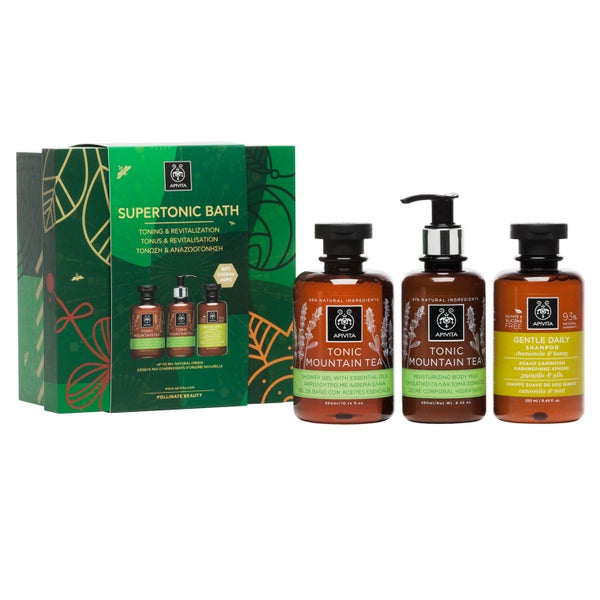APIVITA Hair and Body Tonic Mountain Tea Gift Set